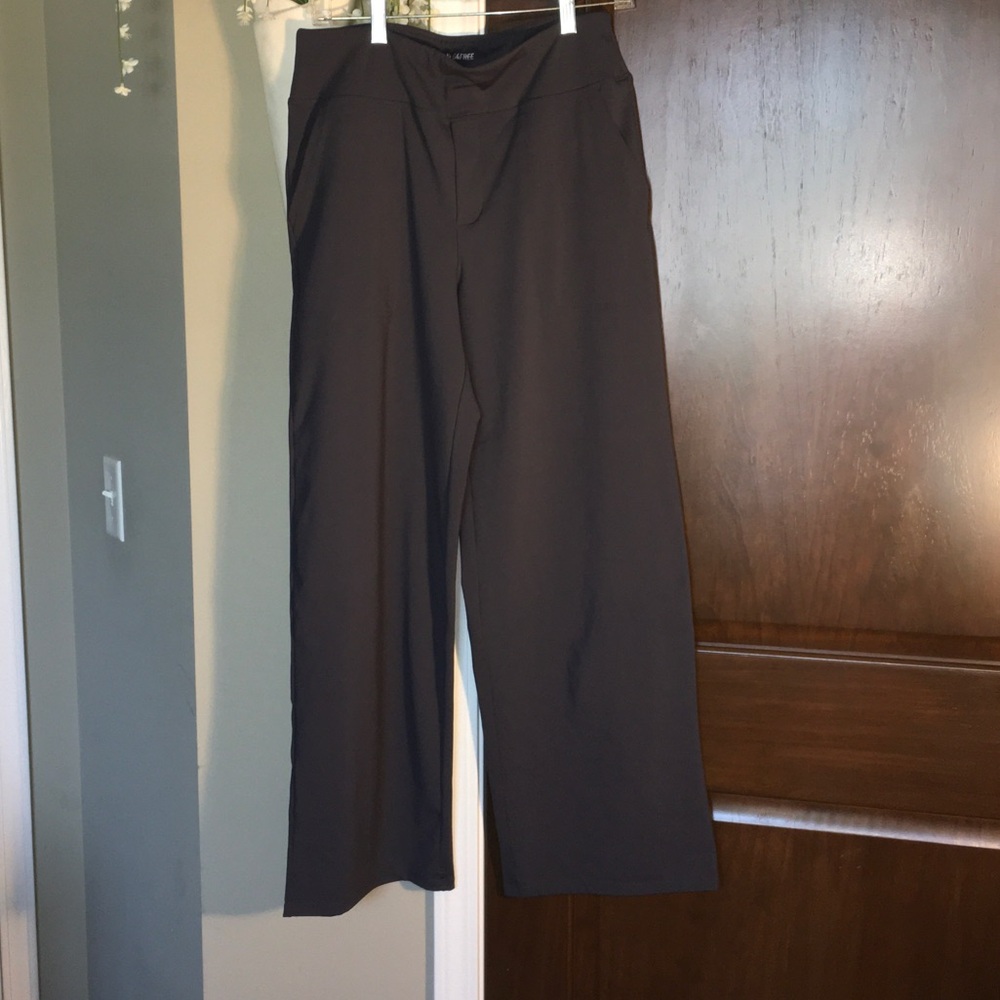 Elegant Black Wide Leg Women's Pants